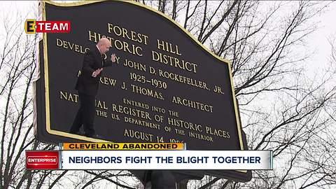 Residents of the Historic Forest Hills District work together to fight blight