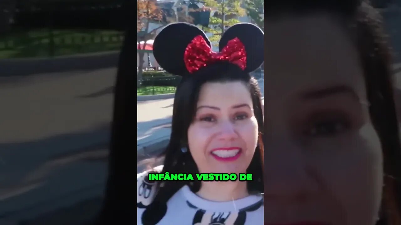 Realizando um sonho de infância, andando de Pijama na Disney