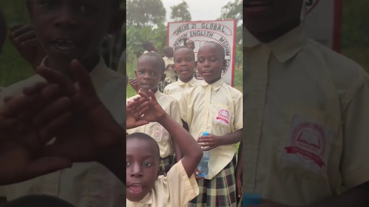 Children Singing at Twelve 21 School #youtubeshorts