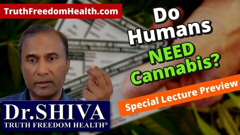 Dr.SHIVA: Do Humans NEED Cannabis? - Special Lecture Preview