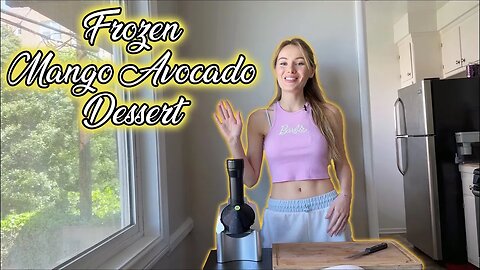 I Make Frozen Mango Avocado Ice Cream!