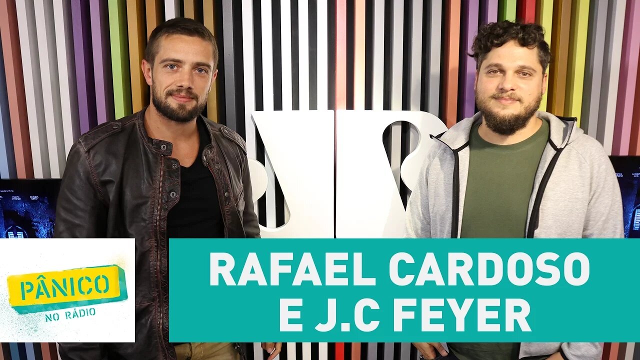 Rafael Cardoso e J.C Feyer (filme O Rastro) - Pânico - 02/05/17