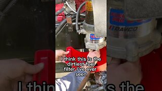 Dirtiest Fuel Filter #shorts