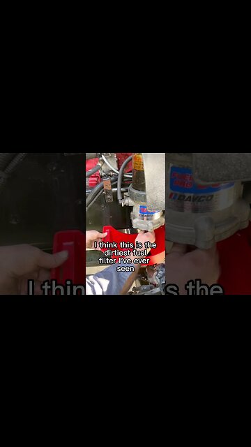 Dirtiest Fuel Filter #shorts