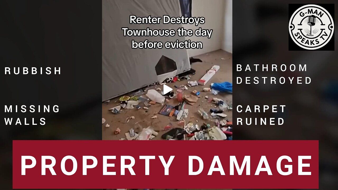 Nightmare Tenants Causing Property Damage and Crushing Landlord Dreams