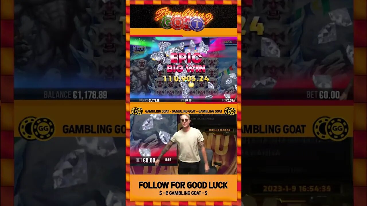 Casinodaddy Insane 90k Yeti gigablox Big slot Win #shorts