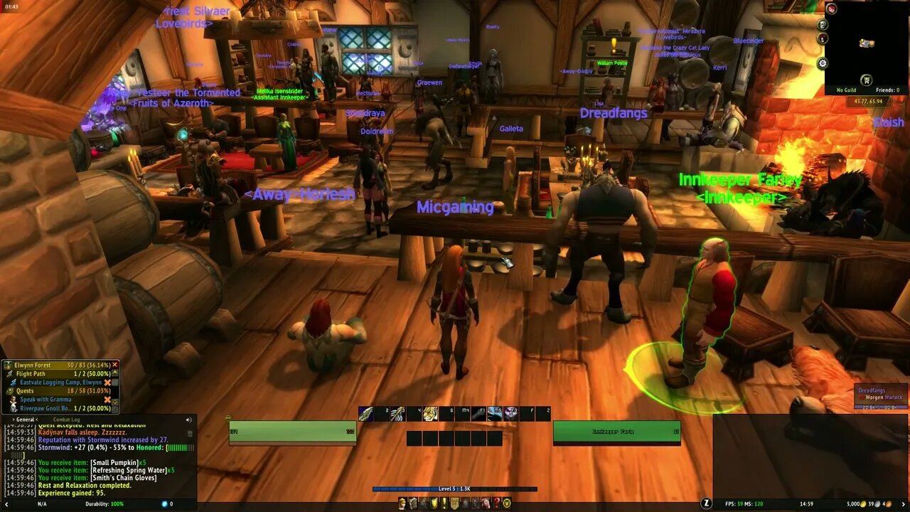 World of Warcraft Rest and Relaxation