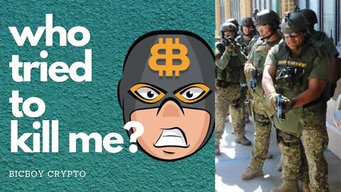who tried to kill to kill me? bicboy crypto tells his story.