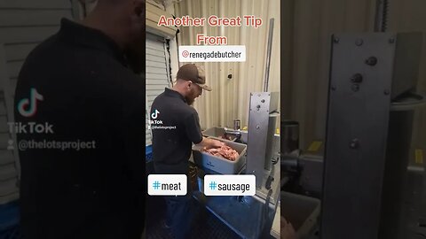 Great Tip for Grinding Meat #hack #lifehacks #neat #Butcher #hunter #hunting