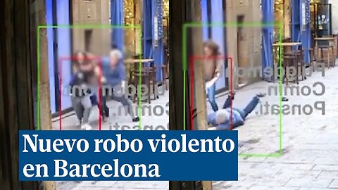 Nuevo robo violento en pleno centro de Barcelona