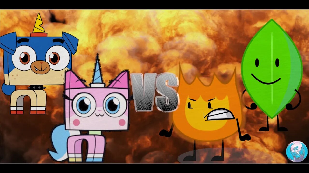 MUGEN - Request - Unikitty + Puppycorn VS Firey + Leafy - See Description