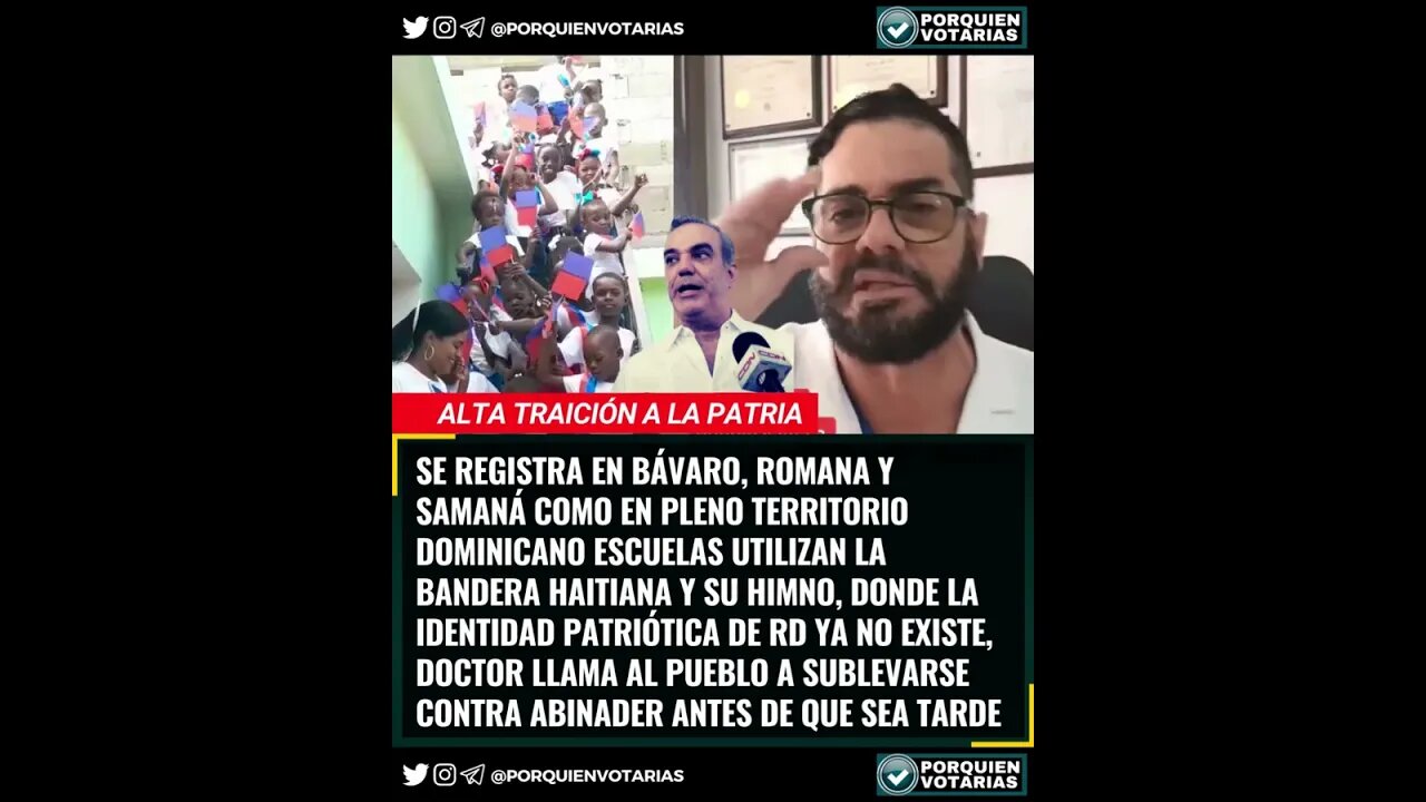 ⚡️DOCTOR LLAMA AL PUEBLO DOMINICANO A DESPABILARSE Y SUBLEVARSE CONTRA LUIS ABINADER POR TRAICIÓN