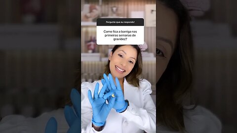 Como fica barriga nas primeiras semanas de gravidez?