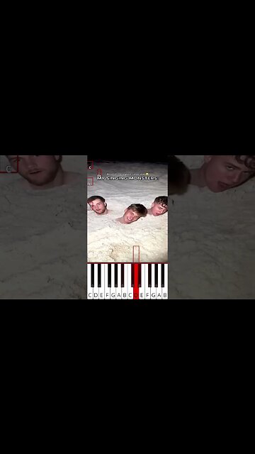 MY SINGING MONSTERS 😂😅 (@the.johnsonbrothers) - Octave Piano Tutorial