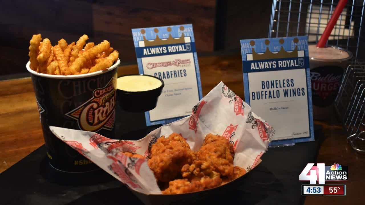 Royals cook up new menu items for fans at Kauffman Stadium