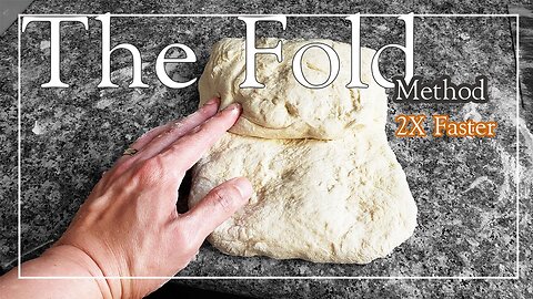 Make Beautiful Bread 2X Faster Easily! No Machine, No Kneading, just Few Basic Ingredients.