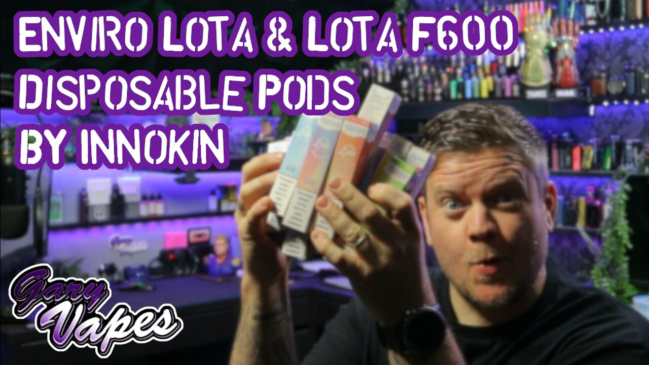 Enviro Lota & Lota F600 Disposable Pods BY Innokin