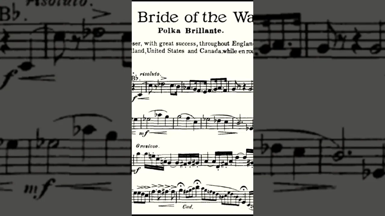 [TRUMPET SOLO] Herbert L. Clarke Solos - The Bridge of the Waves