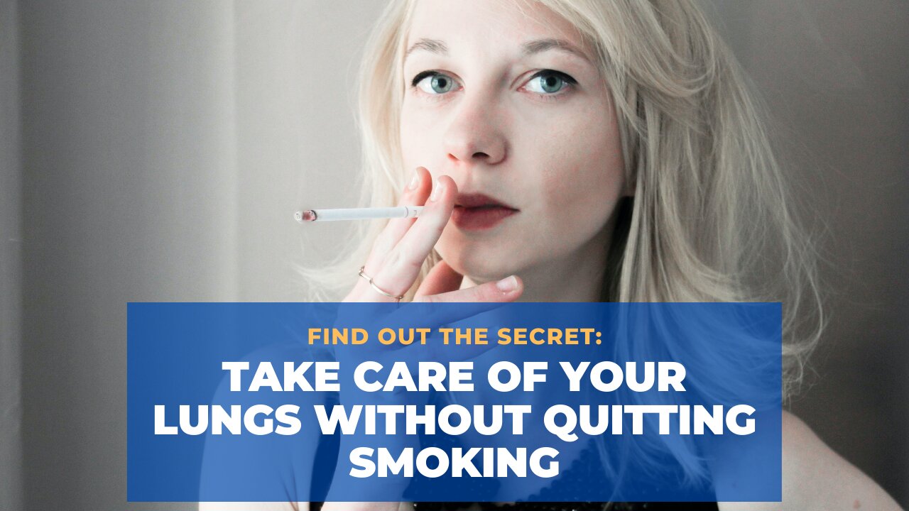 How to continue smoking without harming your health