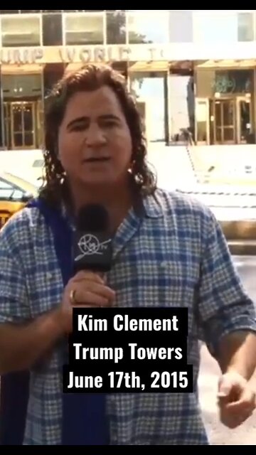 Kim Clement Prays For Donald J. Trump (CC)