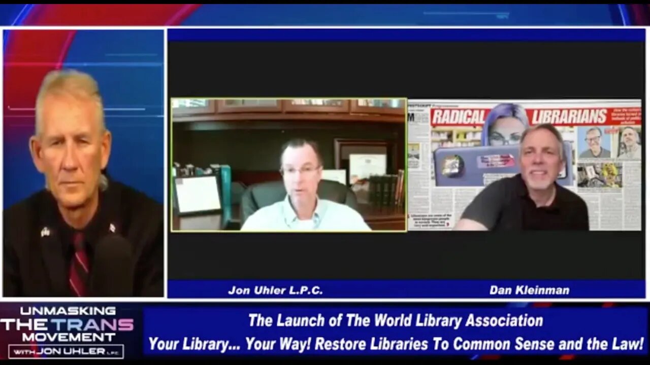 (Pt. 2) The Launch of the WLA (World Library Association). The new alternative to the "Woke" ALA.