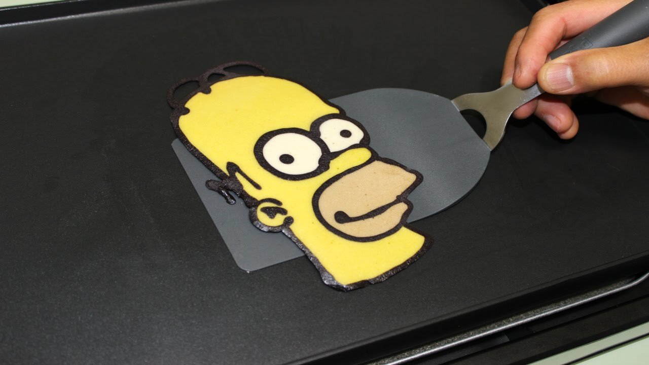 Pancake Homer Simpson