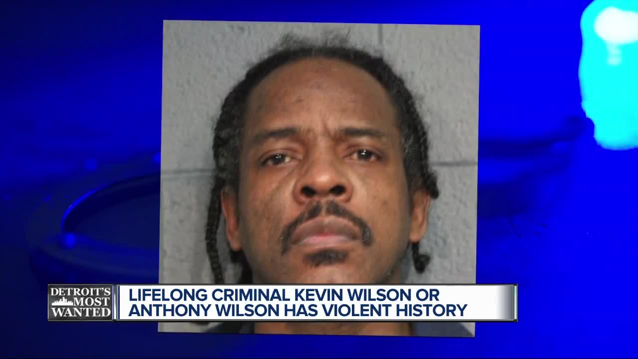 Detroit's Most Wanted: Kevin Wilson also goes by the name Anthony Bell