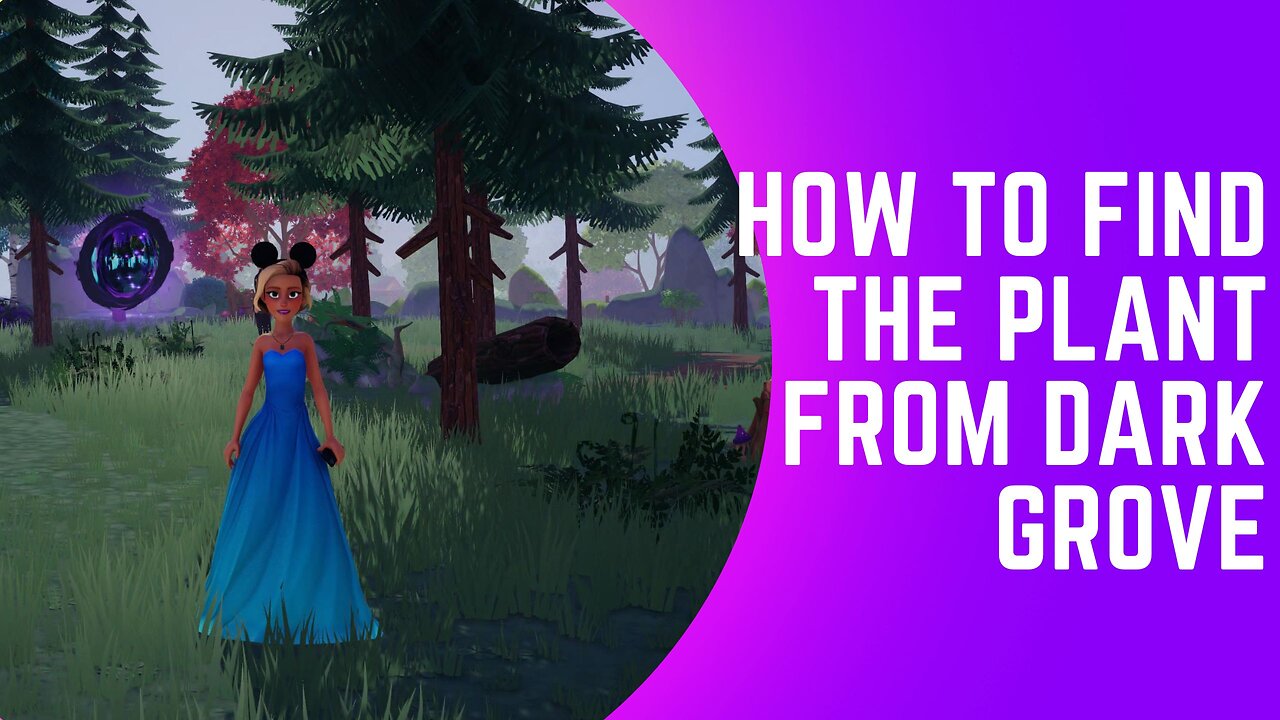 How to find the Plant in dark grove | Disney Dreamlight Valley