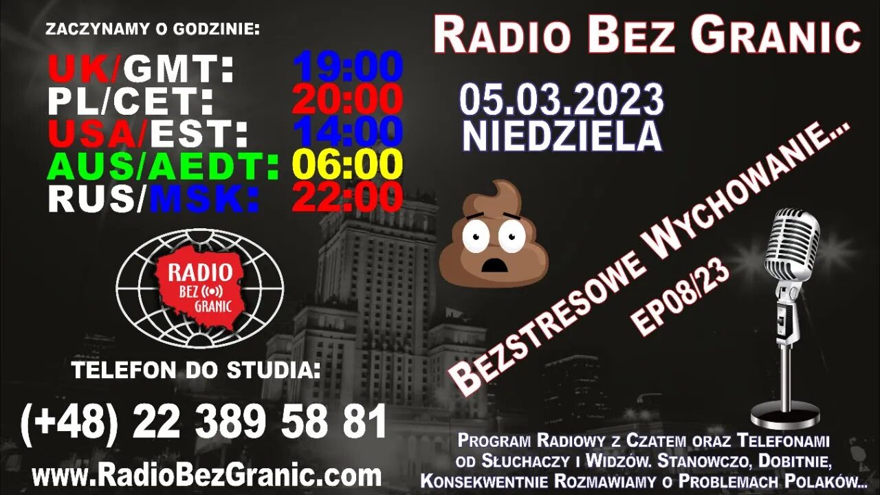 05.03.2023 - 19:00 - „Bezstresowe Wychowanie...” - EP08/23