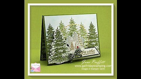 Winter Woods Card Making Tutorial