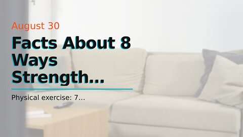 Facts About 8 Ways Strength Training Boosts Your Health and Fitness Uncovered
