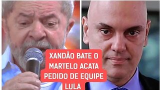 Alexandre de Moraes bate o martelo e a cata pedido de transição de Lula para colocar a casa em ordem