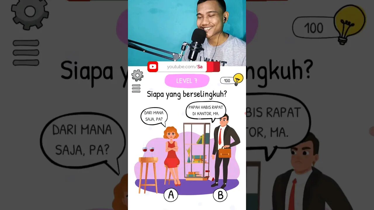 Siapa yang selingkuh ? | Who is ? level 7