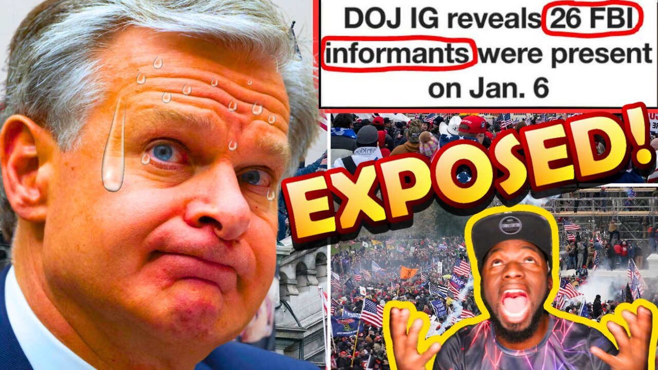 🚨Fake News CARTWHEELS & BACKFLIPS To Mask BOMBSHELL Report Of 26 FBI Informants Present On Jan 6th!