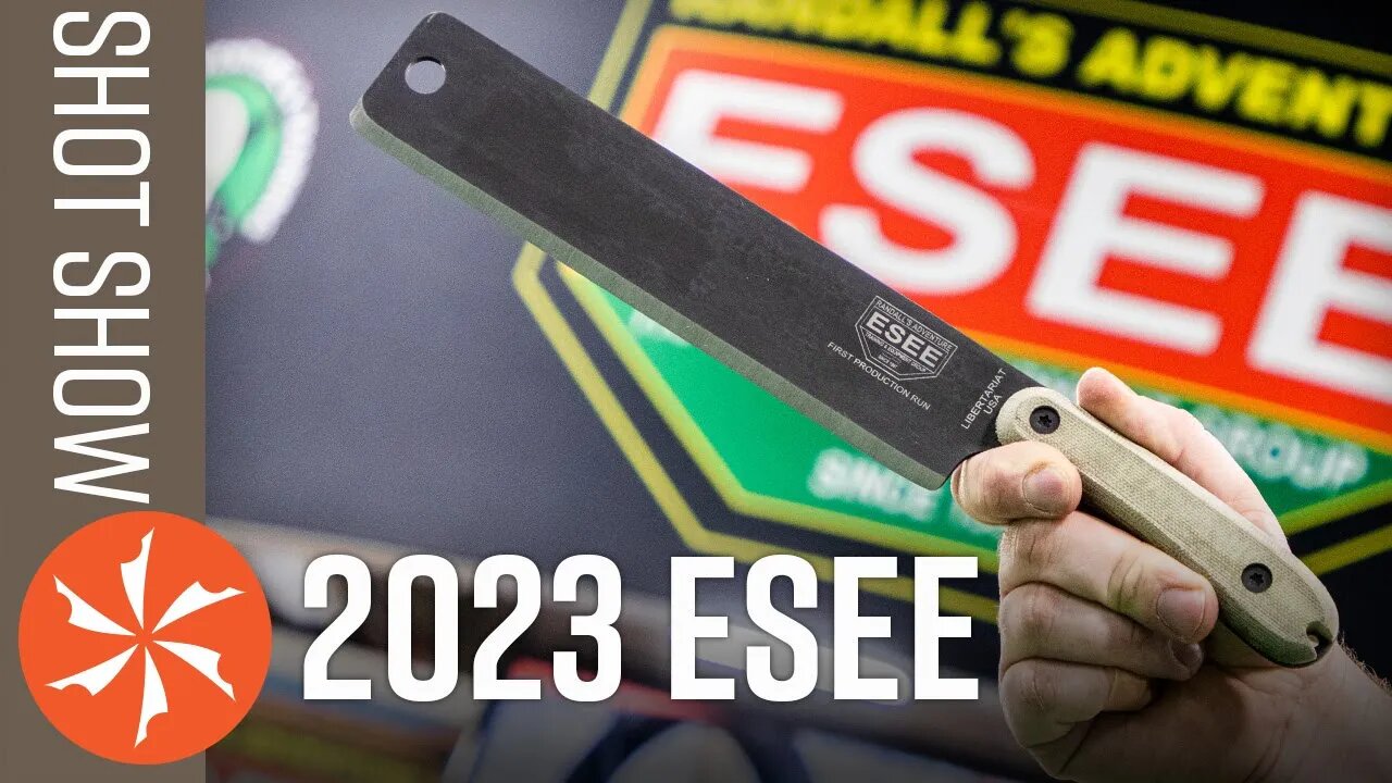 New ESEE Knives at SHOT Show 2023 - KnifeCenter.com