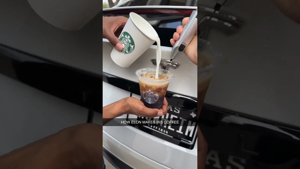 ELON HIMSELF TOLD ME THIS #tesla #starbucks #shorts