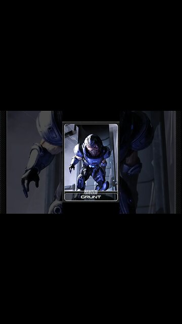 Mass Effect Character Cards