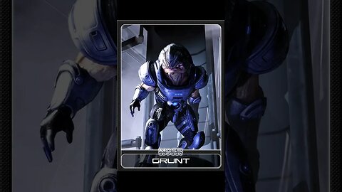 Mass Effect Character Cards