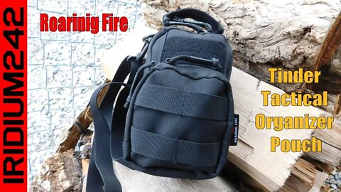 Roaring Fire Tinder Tactical Organizer Pouch! Great Gear