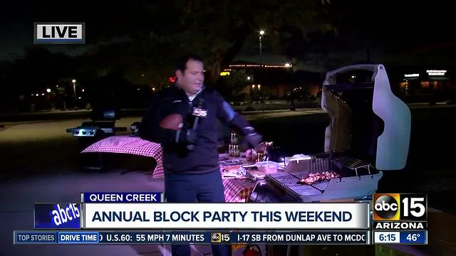 Enjoy Queen Creek's annual block party this weekend