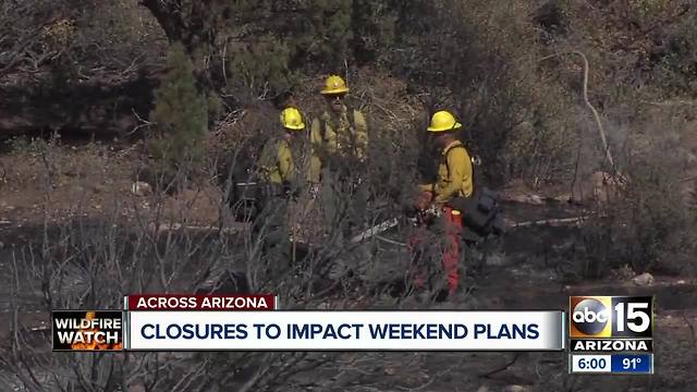 Arizona forest closures to impact weekend plans