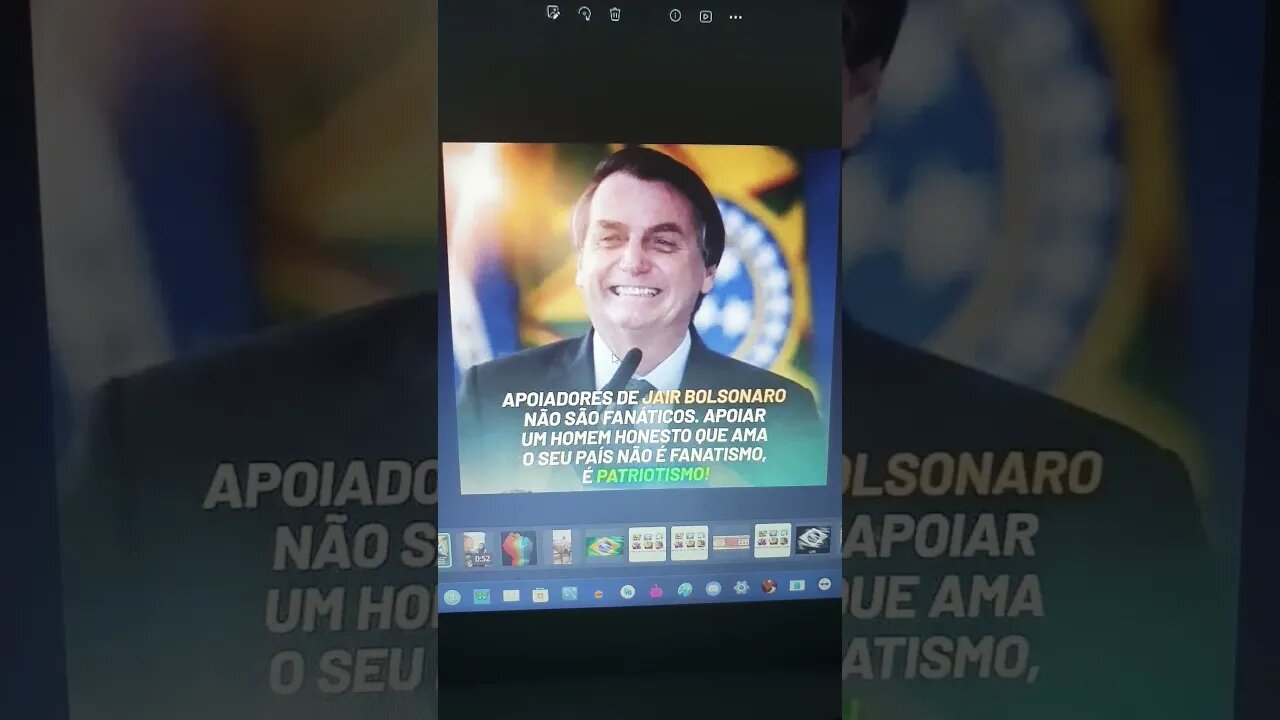 apoiar um homem honesto que ama o seu país não é fanatismo... é patriotismo Jair Bolsonaro tá ok ?🇧🇷