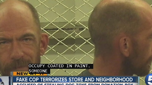 Fake Cop Terrorizes Store and neighborhood