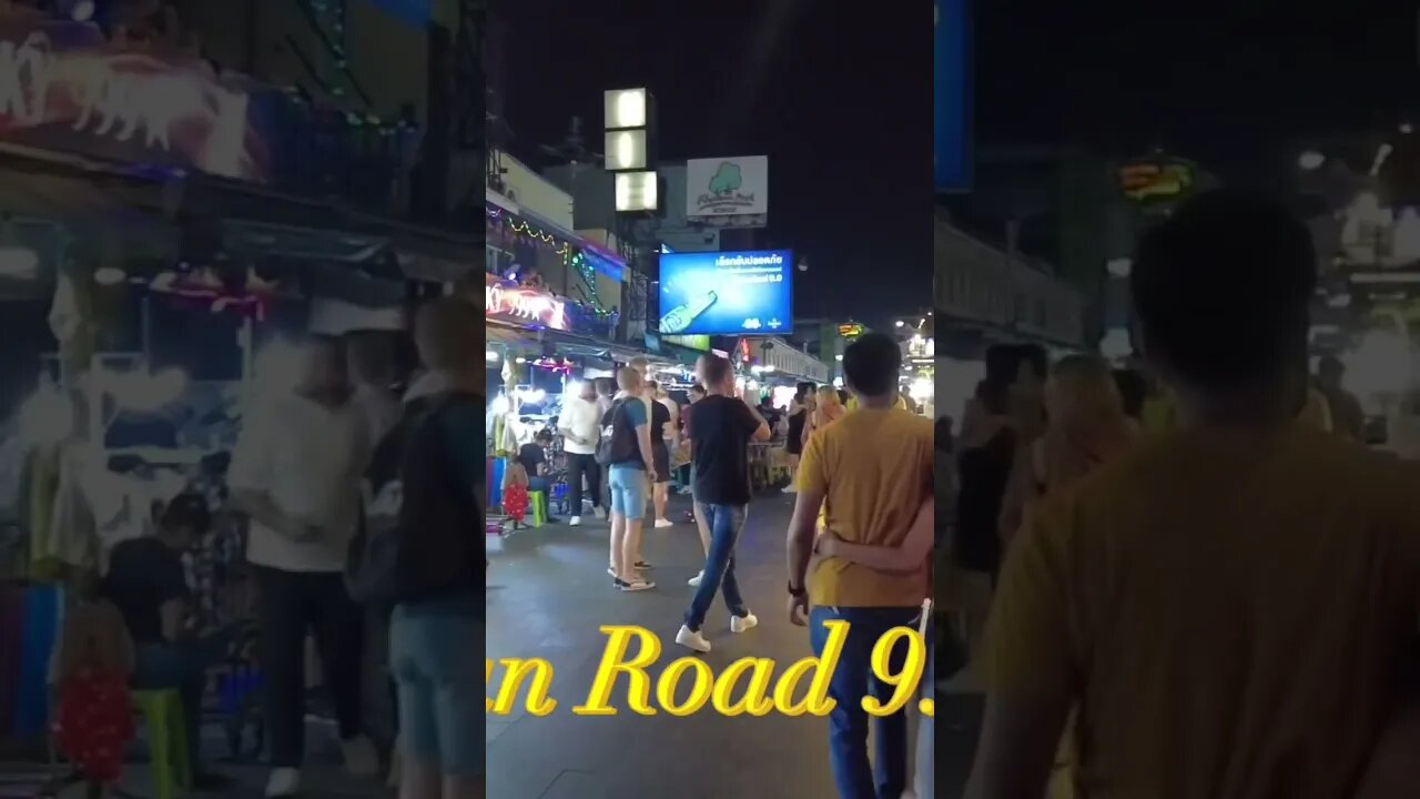 Khao San Road vlog | Friday Night | 20.01.23 | Hindi | Indian | #india #bangkok #travel #viral