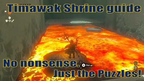 Timawak Shrine guide - Goronbi Lake | Zelda TOTK