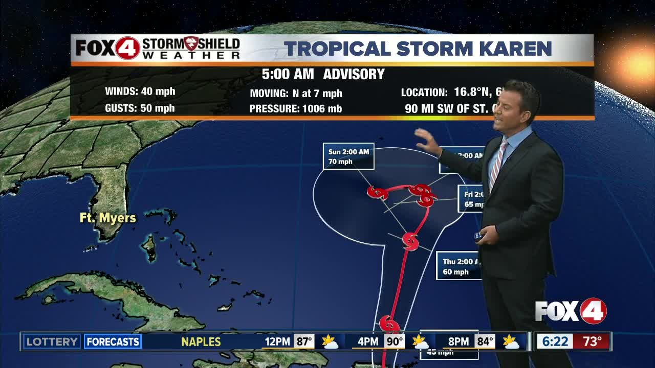 Tracking 3 Tropical Storms