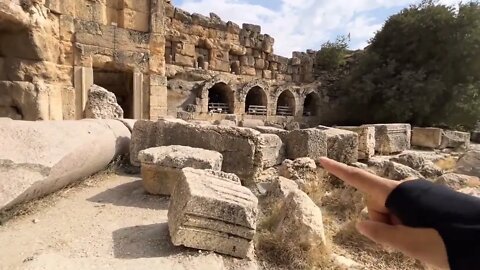 The best preserved temple of the Sun in ancient Rome, Baalbek.