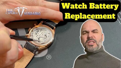 Replacing A Watch Battery