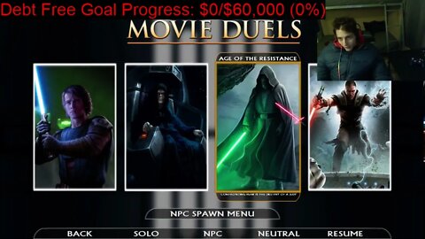 Luke Skywalker VS Royal Guard In A Battle With Live Commentary In Star Wars Jedi Knight Jedi Academy