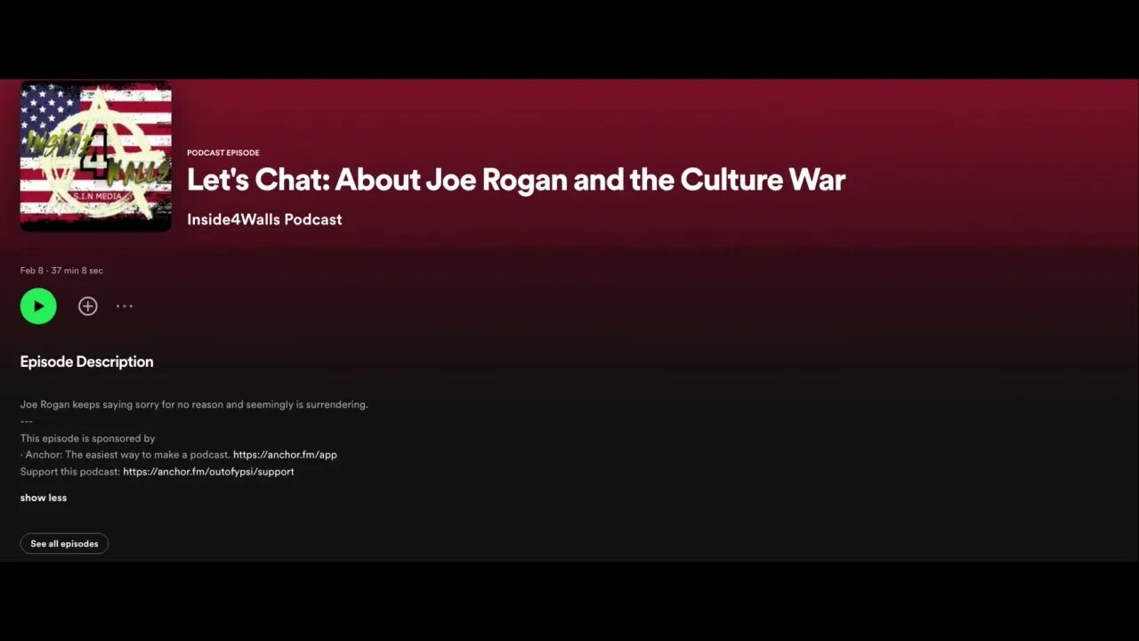 #JoeRogan keeps saying sorry for no reason and seemingly is surrendering